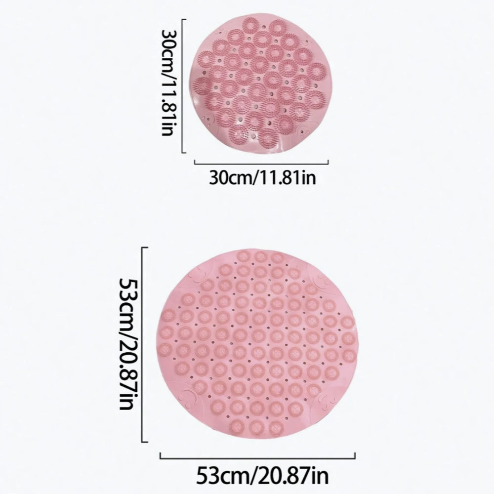 Safe Shower Non-Slip Comfort Mat – Anti-Slip & Foot Massage