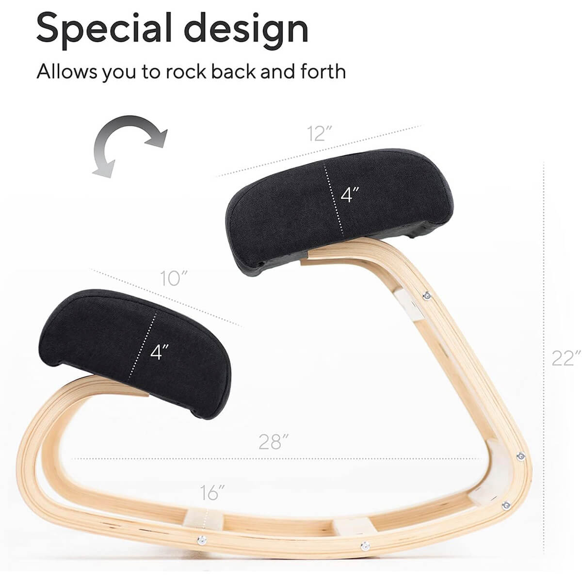 AlignEase Ergonomic Kneeling Chair