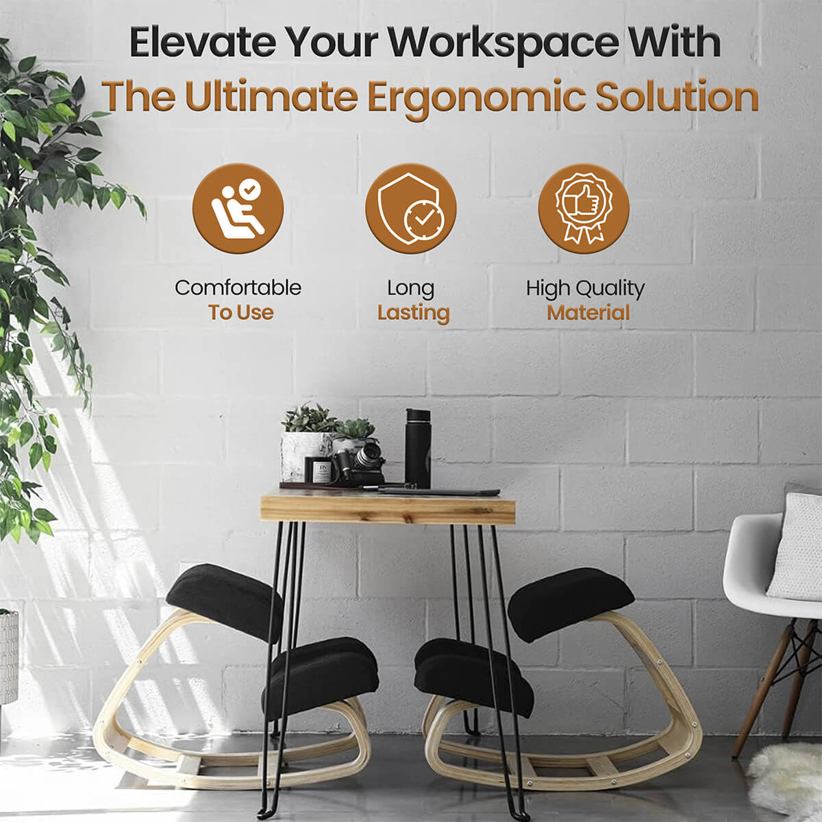 AlignEase Ergonomic Kneeling Chair