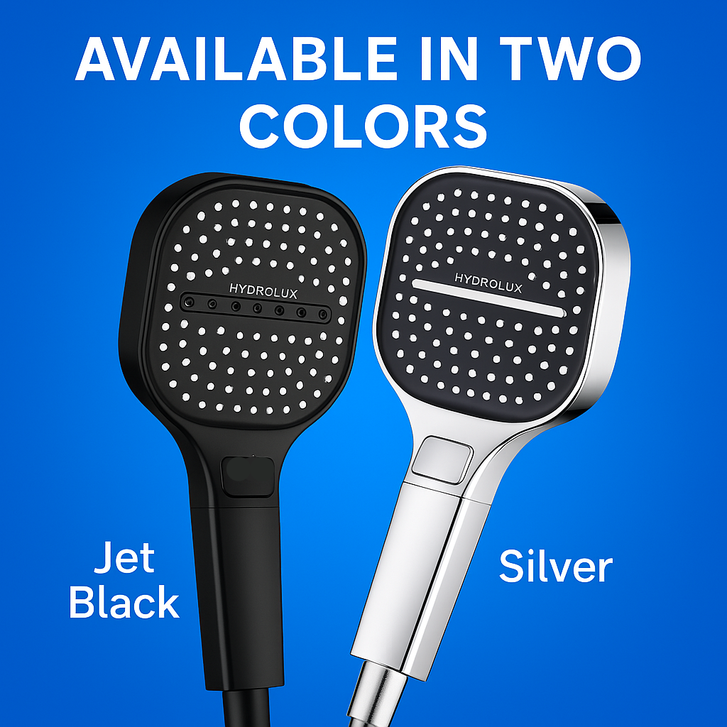 HydroLux High-Pressure Shower Head