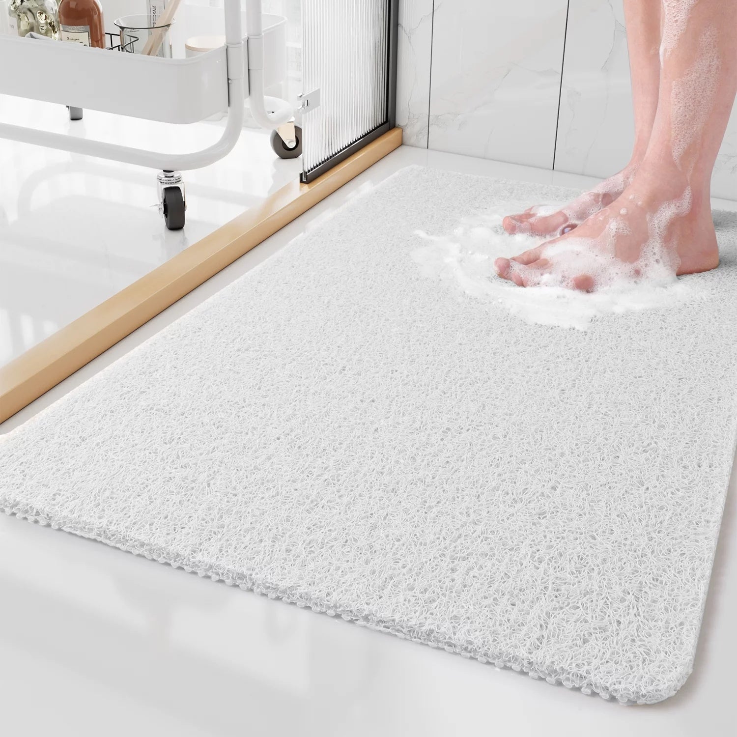 PureStep Shower Mat | Non-Slip, Soft on Feet & Fast-Draining