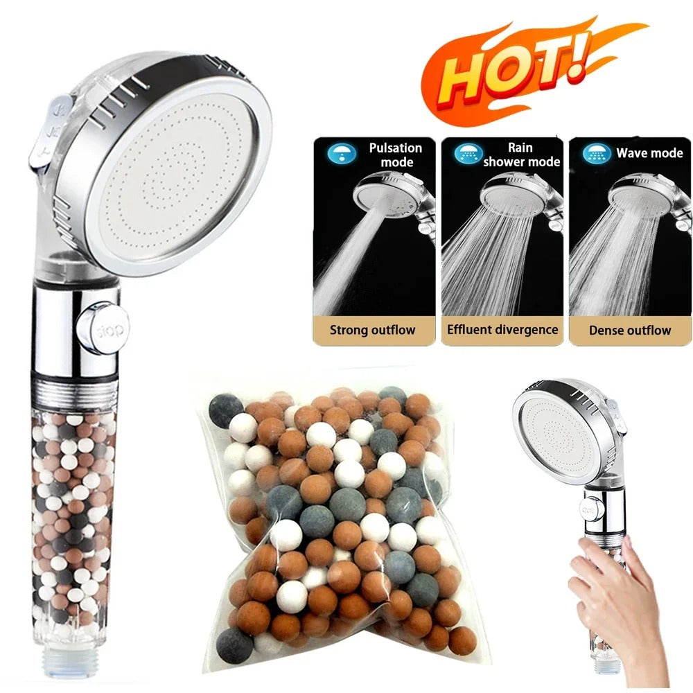 High Pressure Shower Head with Anion Filter