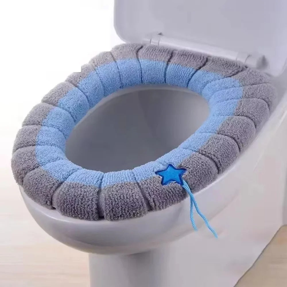 Winter Plush Toilet Seat Cover Mat