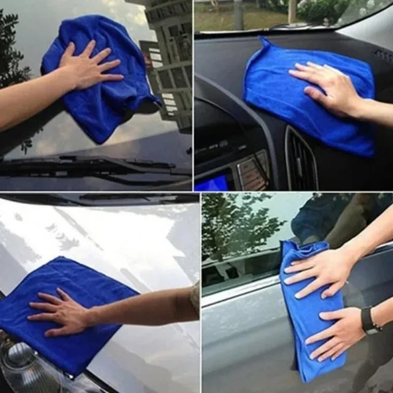 20Pcs Microfiber Towels Car Wash, Drying, & Household Cleaning Cloths