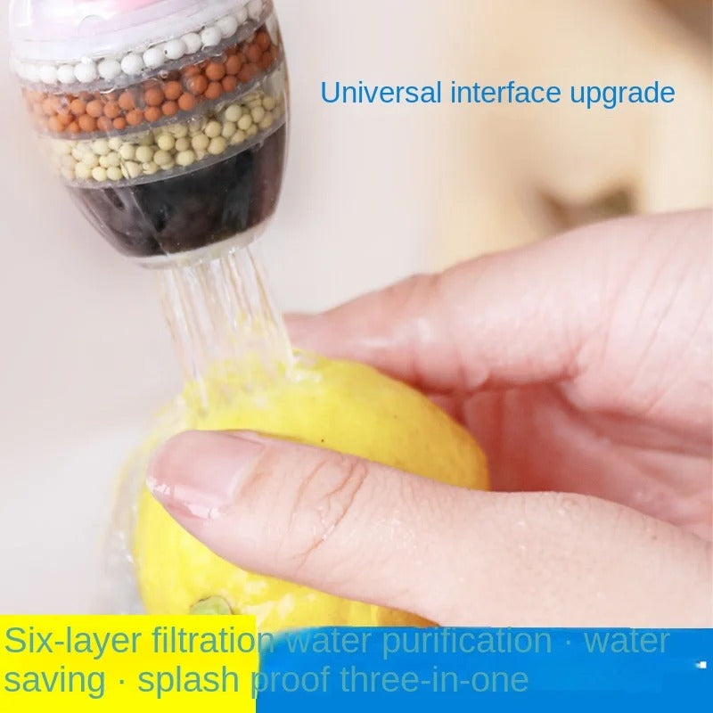 6-Layer Water Filter Tap Purifier