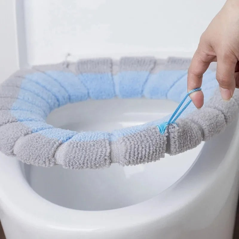 Winter Plush Toilet Seat Cover Mat