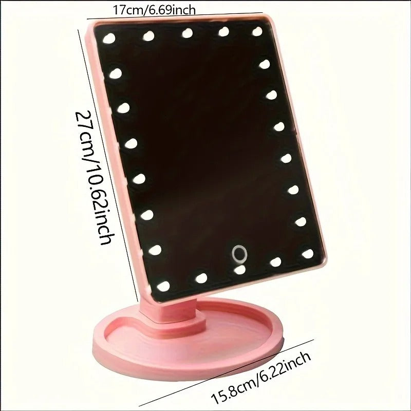 Led Portable Makeup Mirror