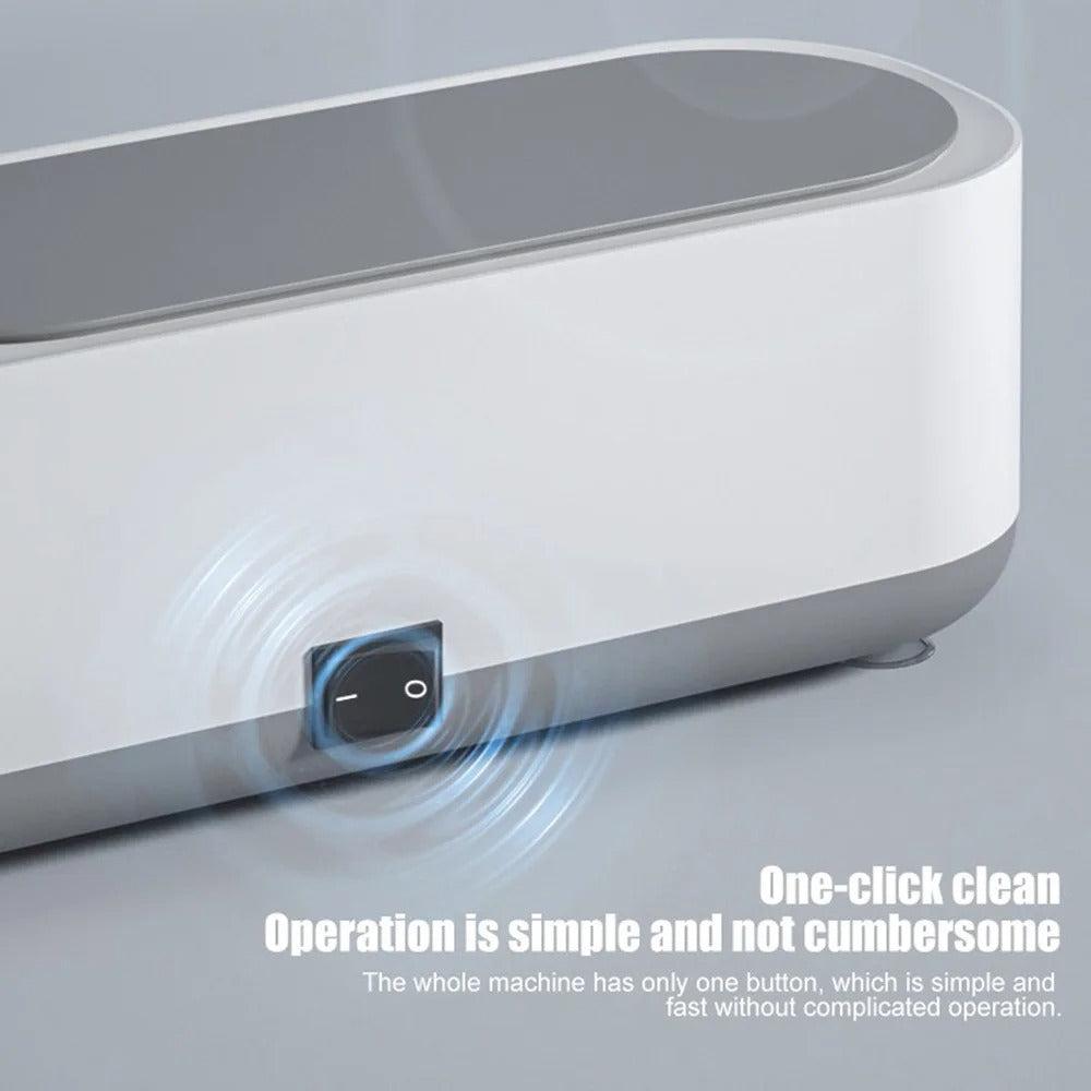 45000Hz Ultrasonic Cleaner Pro – Deep Clean Glasses, Jewelry, & Watches