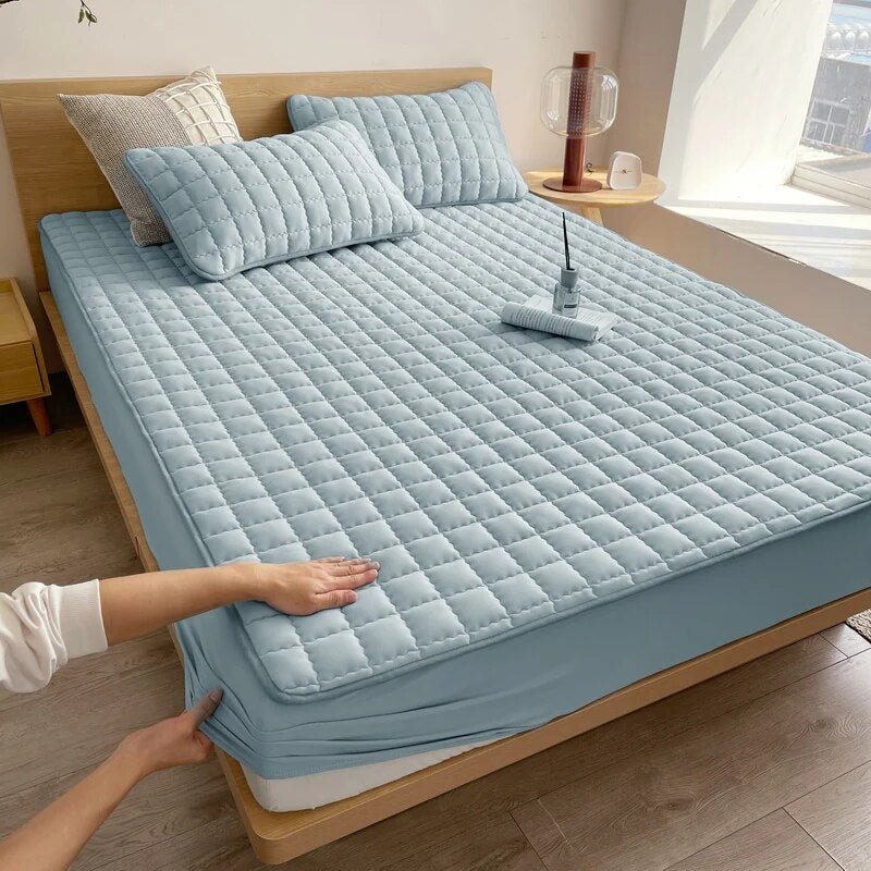 SleepAura Pad – Luxury Soft Breathable Hygienic Mattress Protector