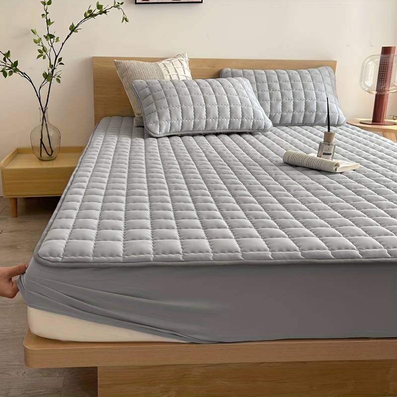 SleepAura Pad – Luxury Soft Breathable Hygienic Mattress Protector