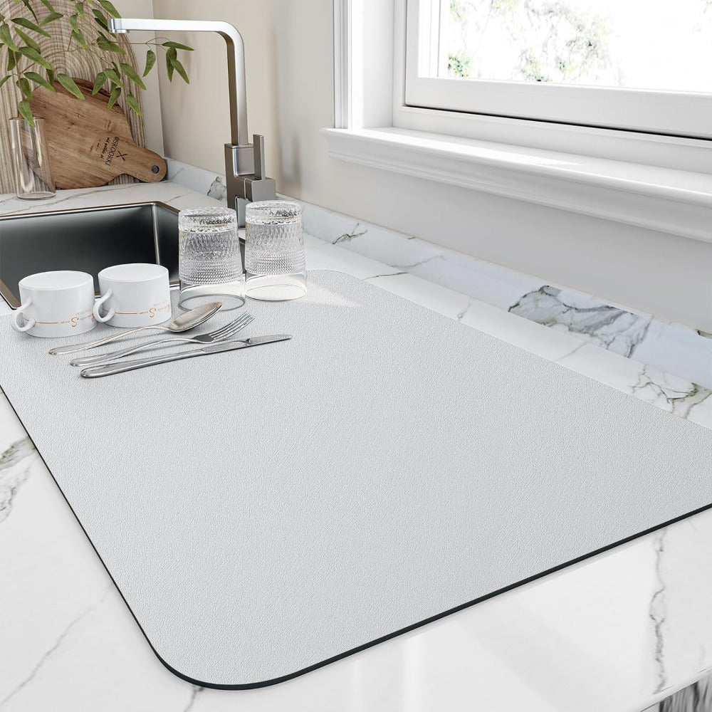 DryvaStone Quick Dry Kitchen Dish Mat