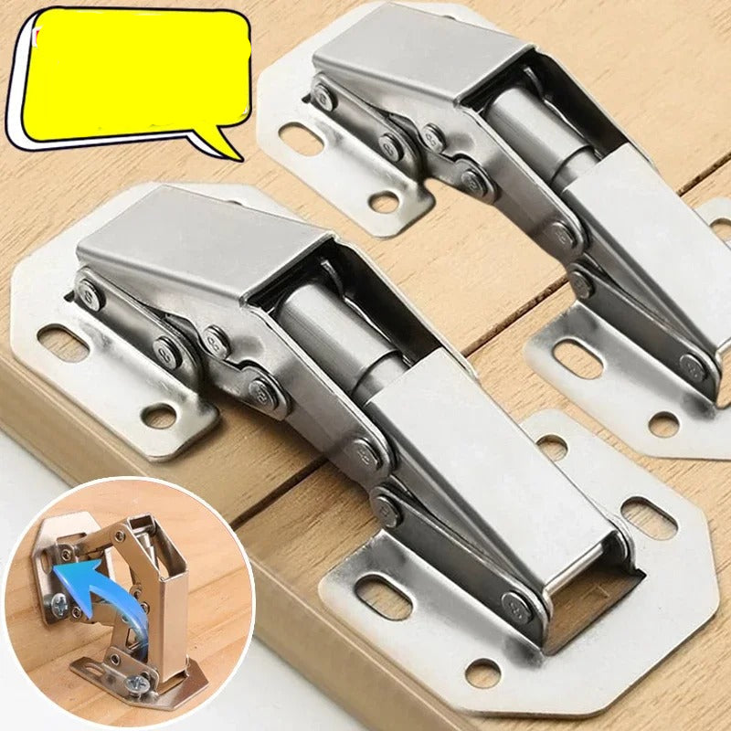 SilentFold Pro – 10 PCS Soft-Close Cabinet Hinges