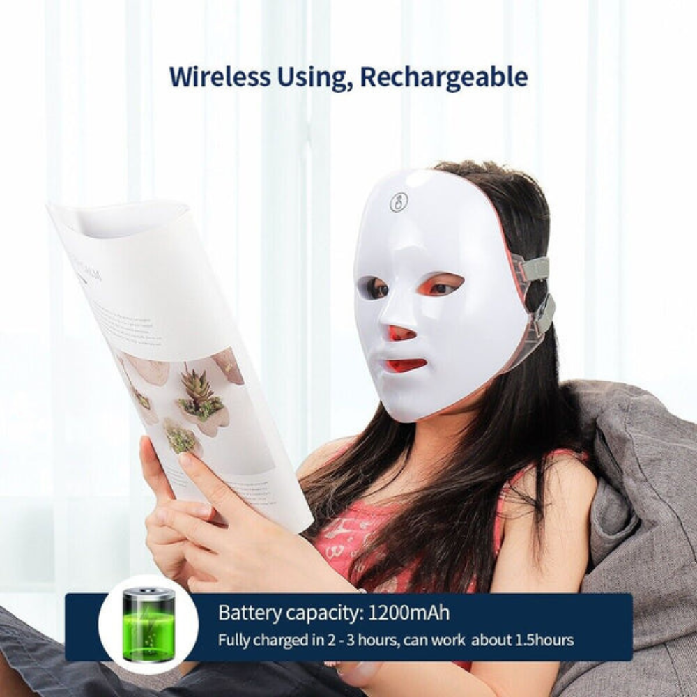 GlowVanta LED Face Mask – Spa-Quality Skin Treatment at Home