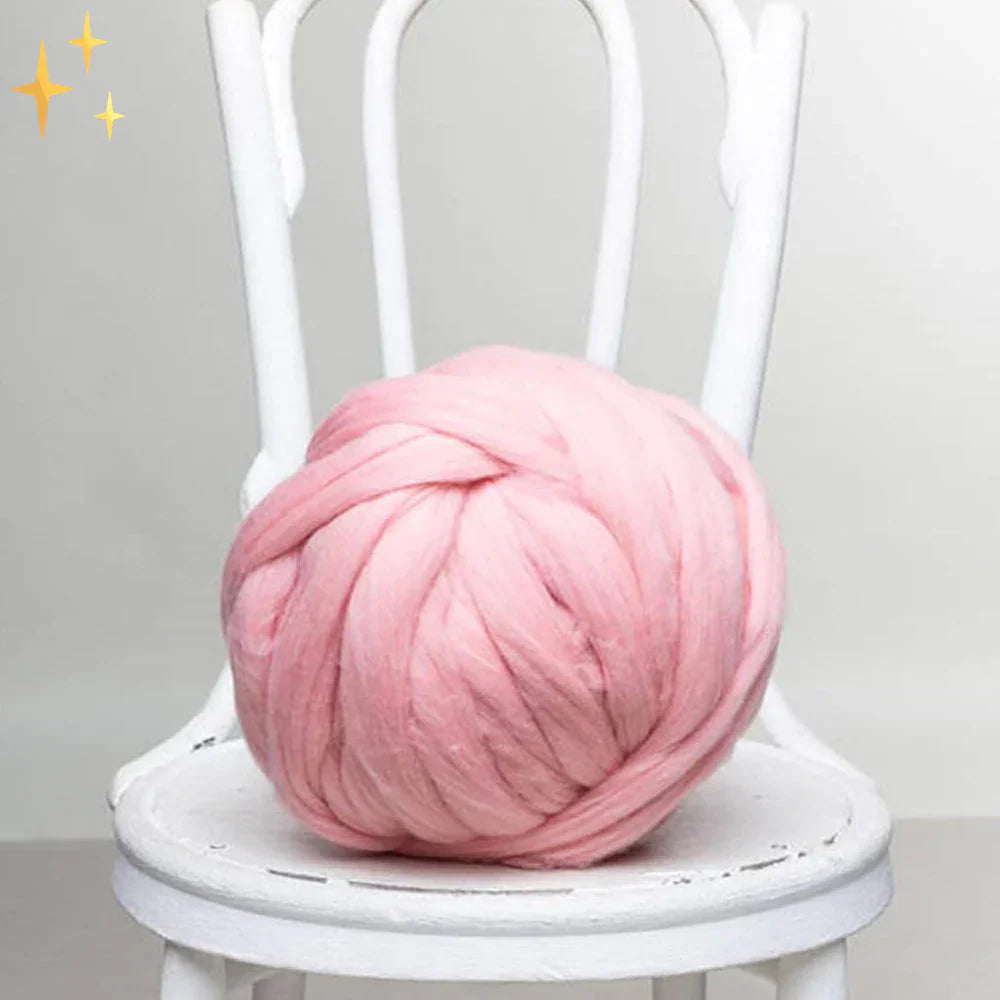 CozyLoop XL – DIY Chunky XL Yarn | Extra Thick, Soft & Perfect for Blankets and Cushions