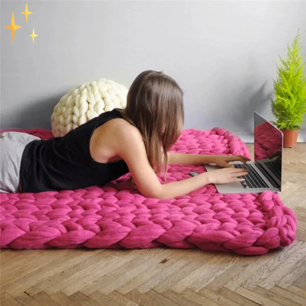 CozyLoop XL – DIY Chunky XL Yarn | Extra Thick, Soft & Perfect for Blankets and Cushions