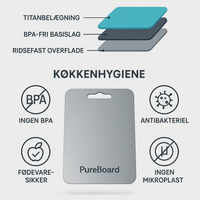 TitanPure Cutting Board – BPA-Free Titanium Cutting Board for Healthy Cooking