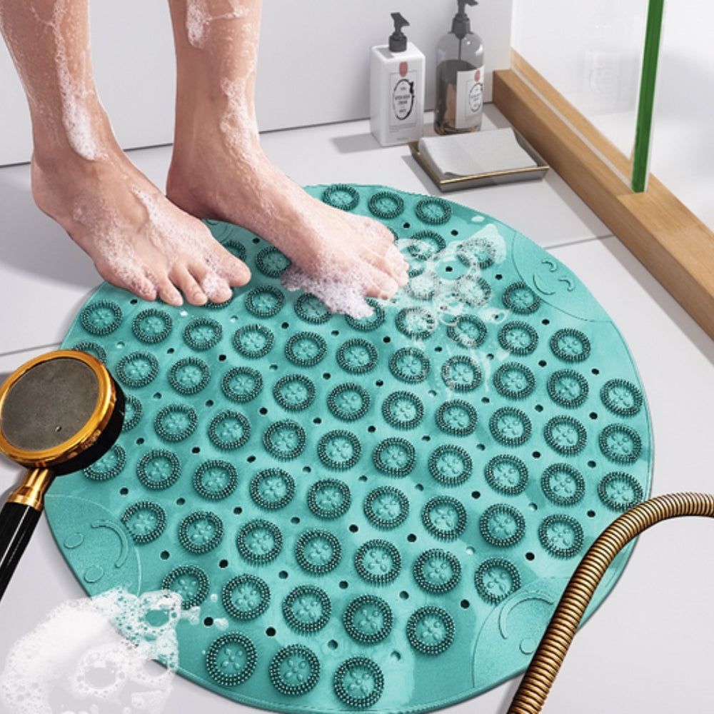 Safe Shower Non-Slip Comfort Mat – Anti-Slip & Foot Massage