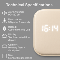RiseStep Smart Rug Carpet Alarm Clock