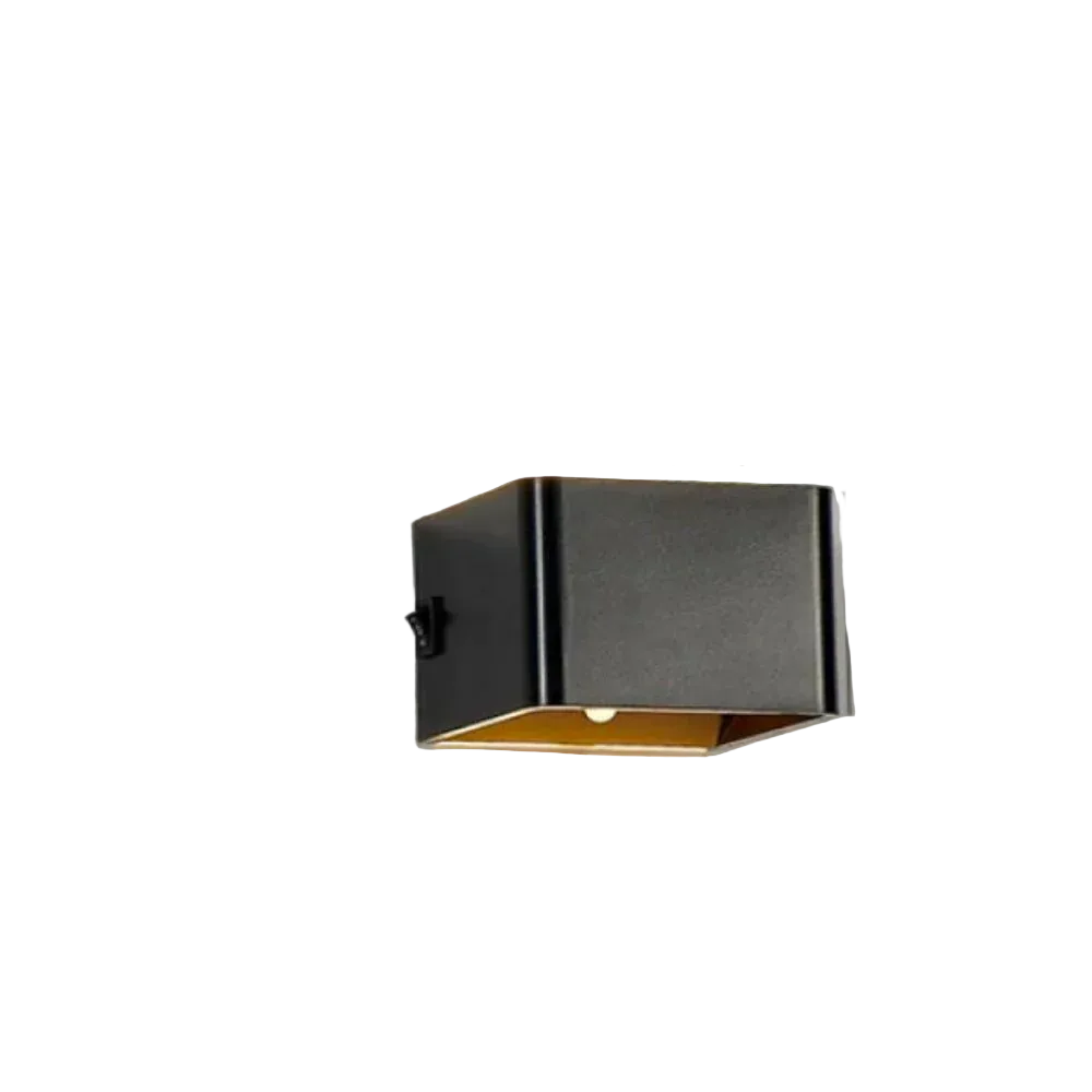 LuxeCube Glow – Wireless Luxury Wall Lamp with Motion Sensor & USB Rechargeable Design