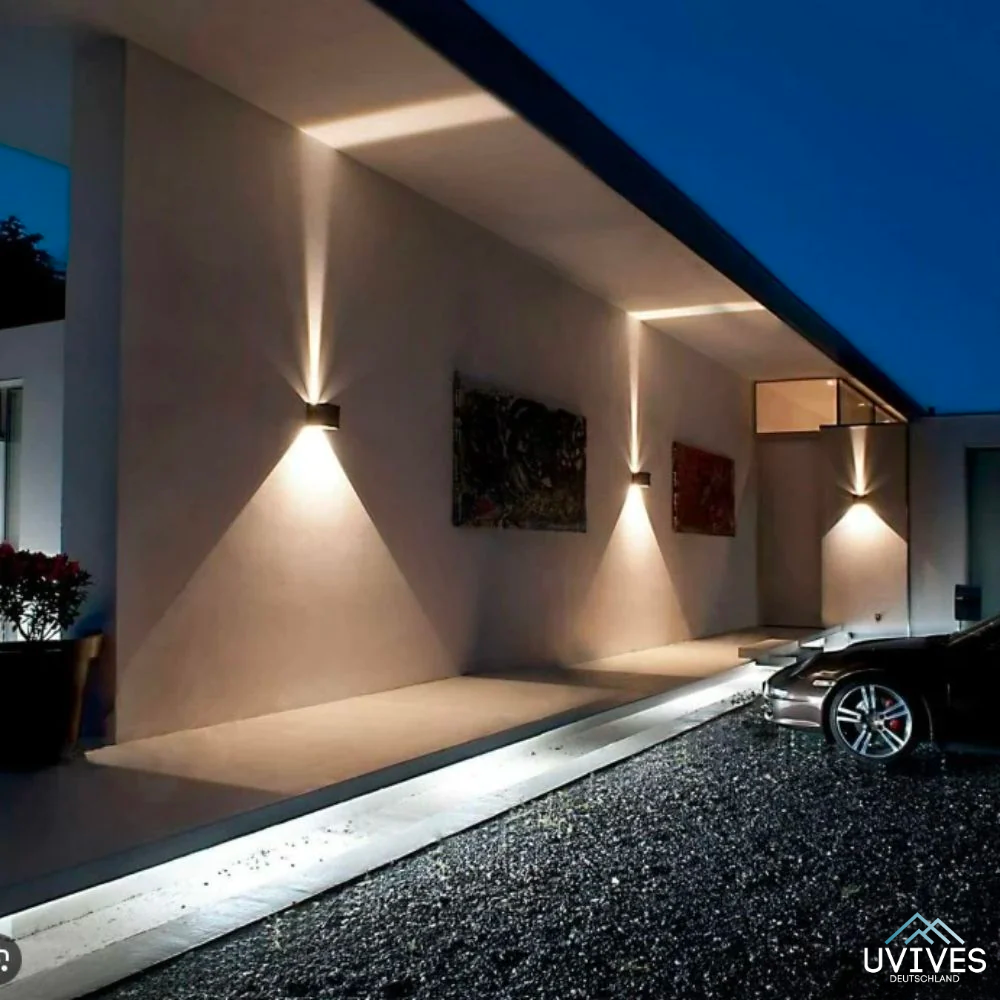 LuxeCube Glow – Wireless Luxury Wall Lamp with Motion Sensor & USB Rechargeable Design