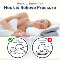 SleepAlign Ergonomic Cervical Pillow – Upgrade Your Sleep Comfort