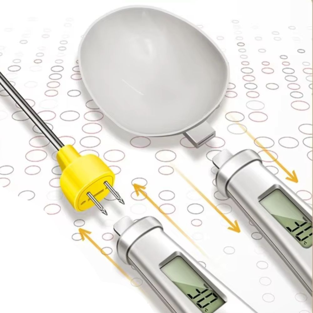 ThermoSpoon Pro – 2-in-1 Digital Mini Spoon Scale & Food Thermometer