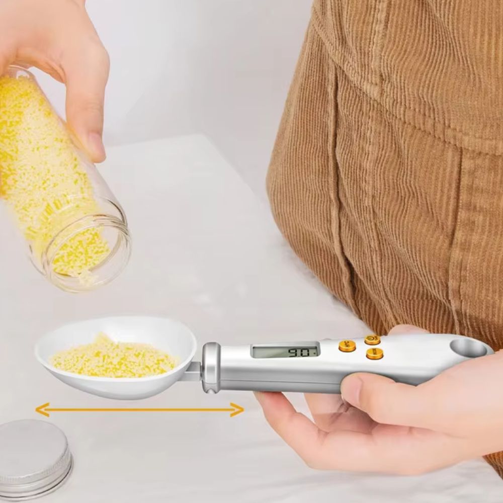 ThermoSpoon Pro – 2-in-1 Digital Mini Spoon Scale & Food Thermometer