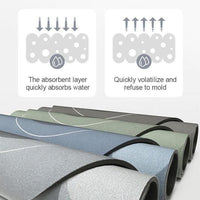 DryStep Comfort Mat – Absorbent, Non-Slip & Quick-Dry