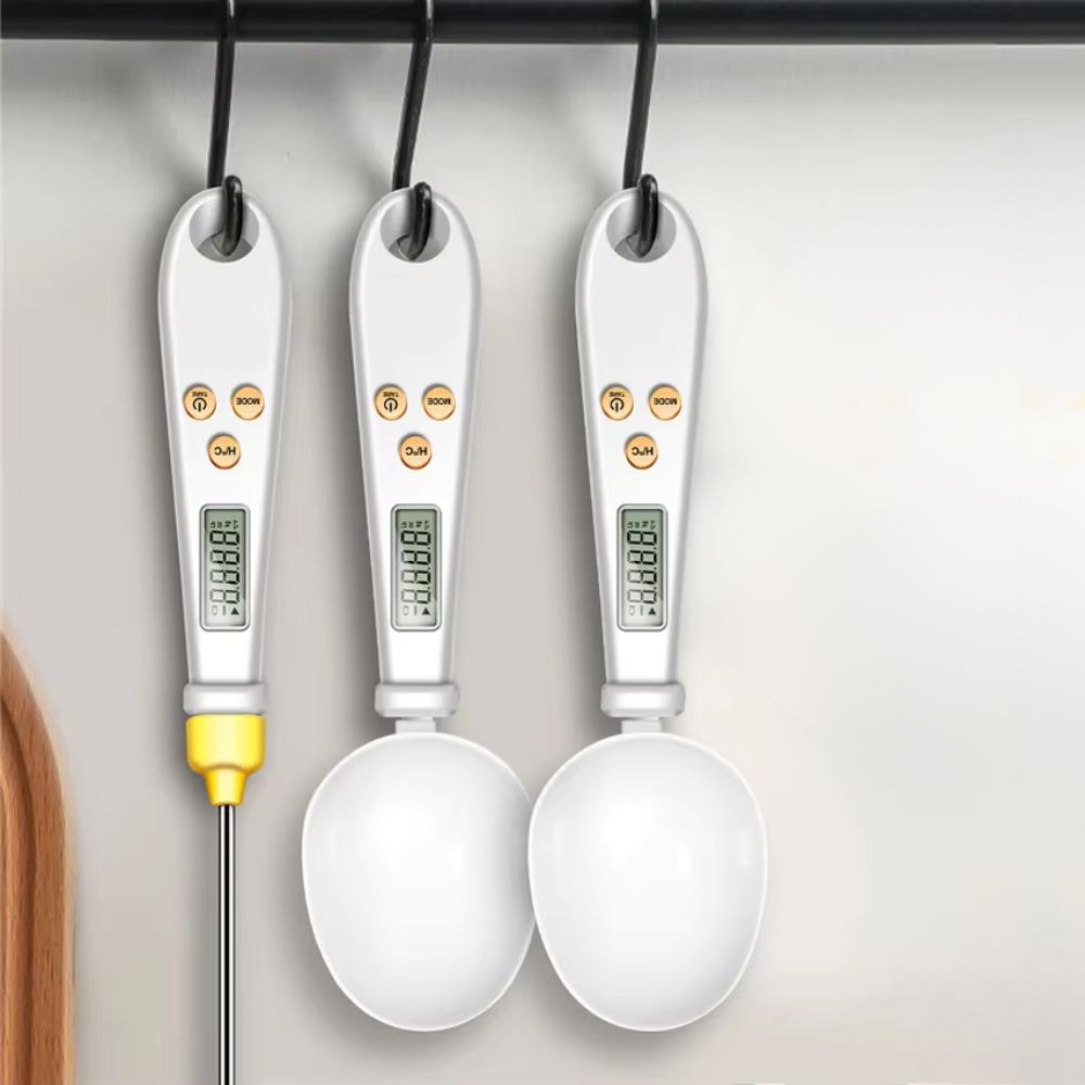 ThermoSpoon Pro – 2-in-1 Digital Mini Spoon Scale & Food Thermometer