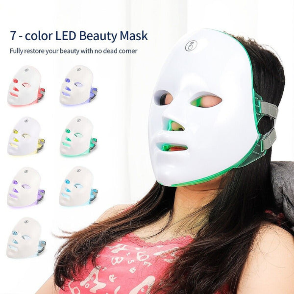 GlowVanta LED Face Mask – Spa-Quality Skin Treatment at Home