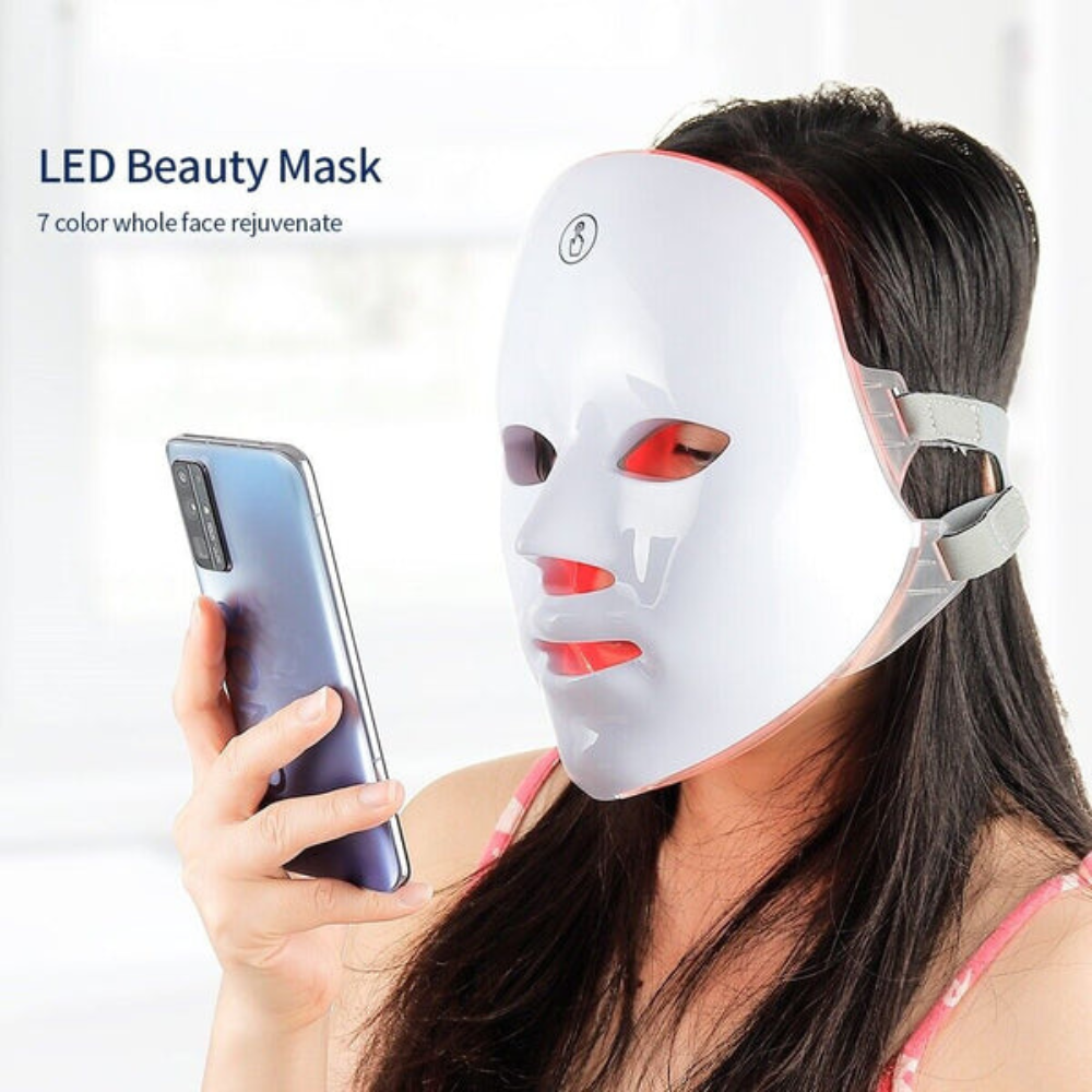 GlowVanta LED Face Mask – Spa-Quality Skin Treatment at Home