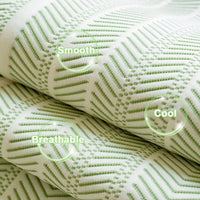 Veloura Herringbone Scallop Edge Sofa Cover