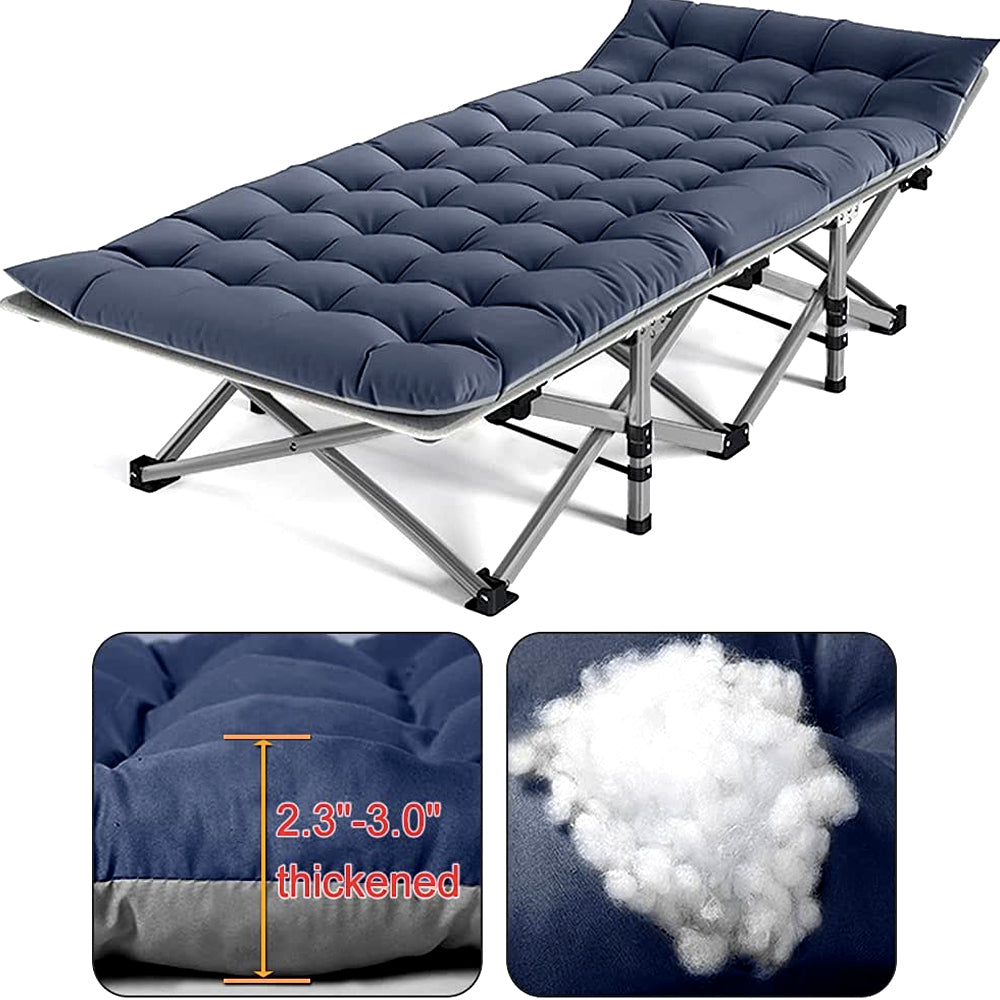 Camping Cots - Luxury Sleeping Cots Include Bed With Mattress - WarehousesChoice