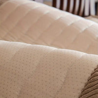 Plushora Thick Plush Sofa Cover | Soft, Non-Slip & Pet-Friendly Protection