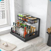 SpaceFlow Max 2 Tier Slide Out Under Sink Organizer