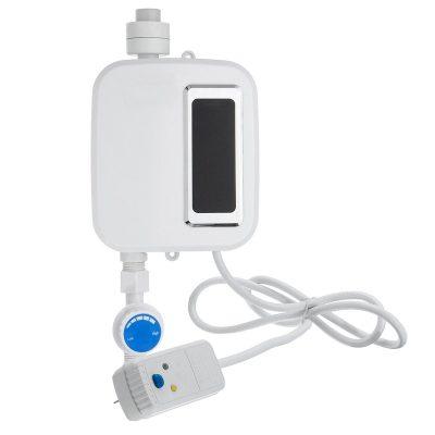 HydroSnap Portable Water Heater – Tankless Hot Water Heater Electric 3500W with Temperature Control Knob