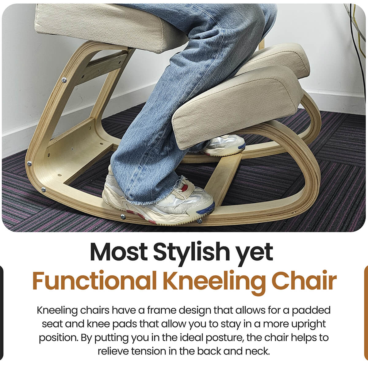 AlignEase Ergonomic Kneeling Chair