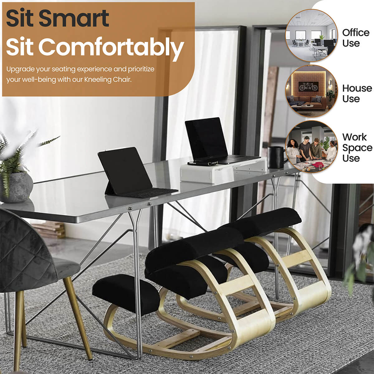 AlignEase Ergonomic Kneeling Chair