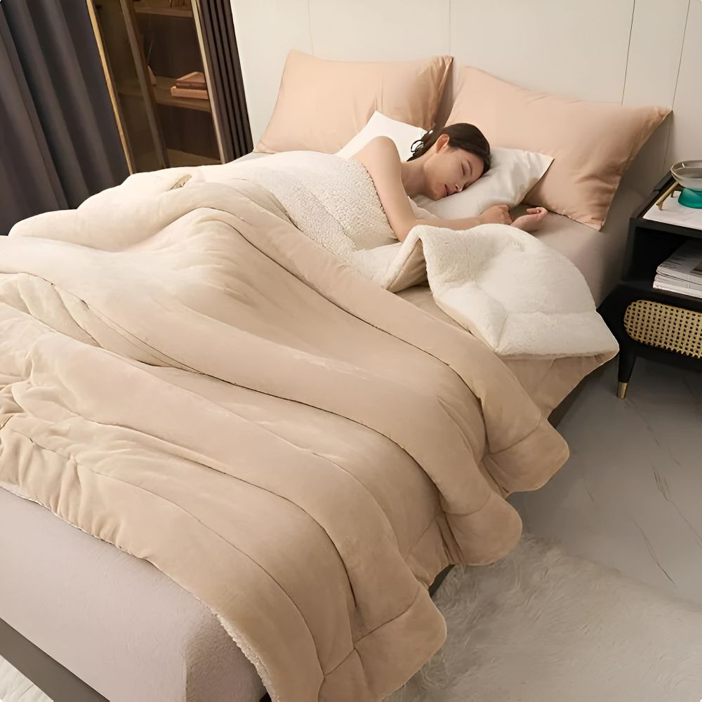 VeloraSnug – Luxury Warm Flannel Fleece Blanket
