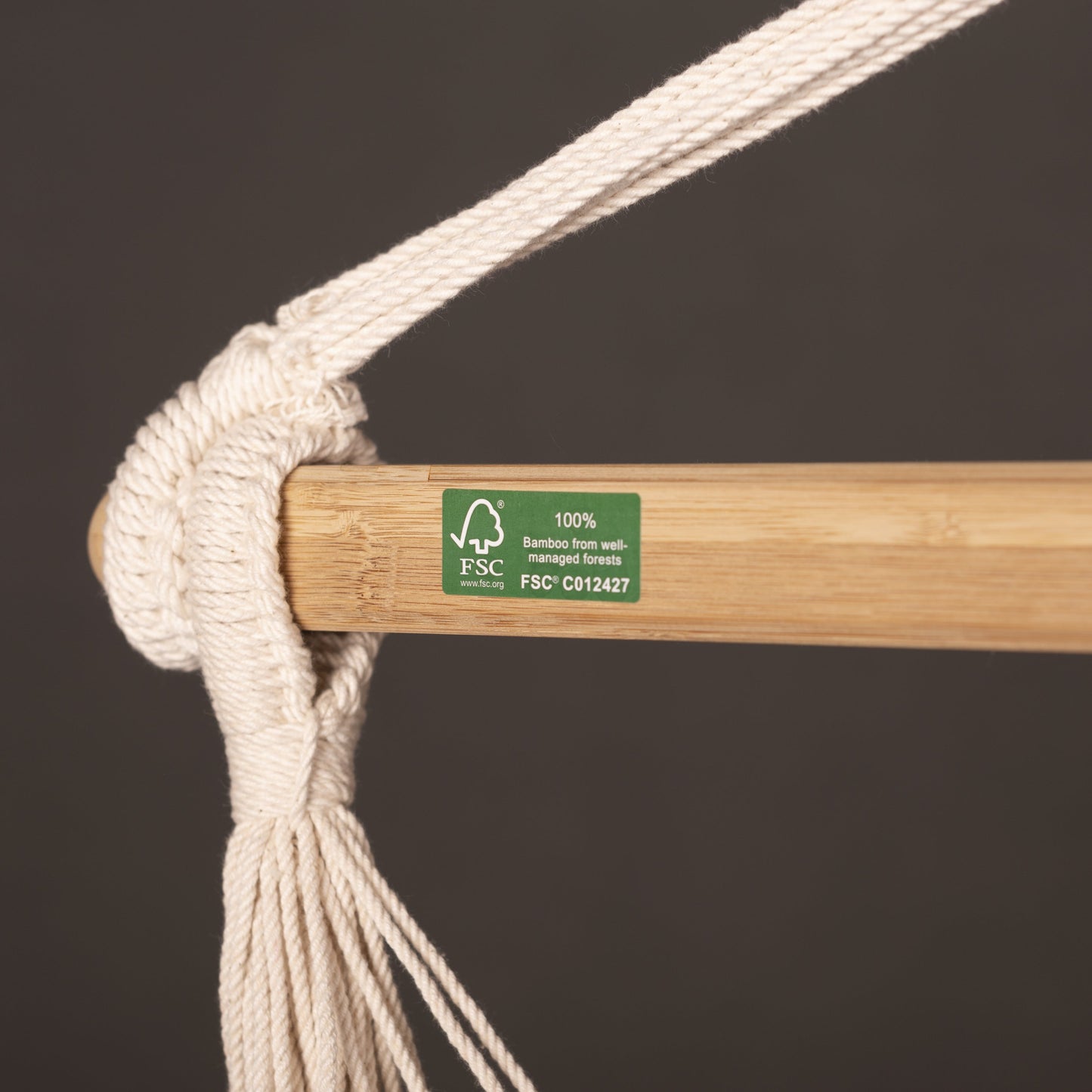 Cuba White - Organic Cotton Kingsize Hammock Chair