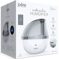Air Humidifier - Quiet Ultrasonic Mist Humidifier For Bedroom - WarehousesChoice