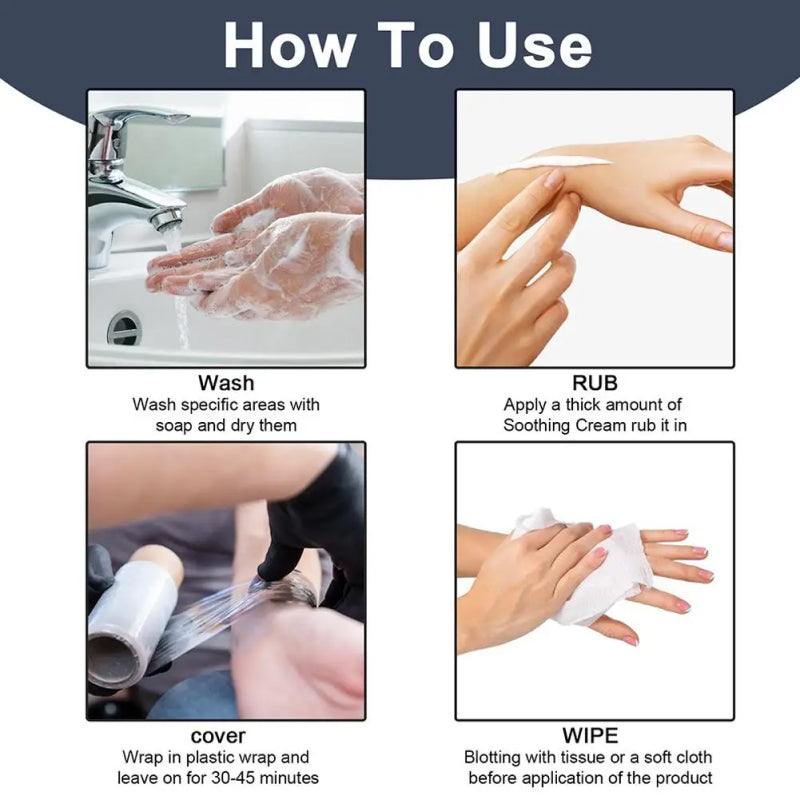 DermEase Numbing Cream – For Laser & Light Therapy, Tattoos & Piercings