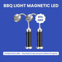 FlameBright Grill Light – Magnetic LED BBQ Light for Perfect Nighttime Grilling