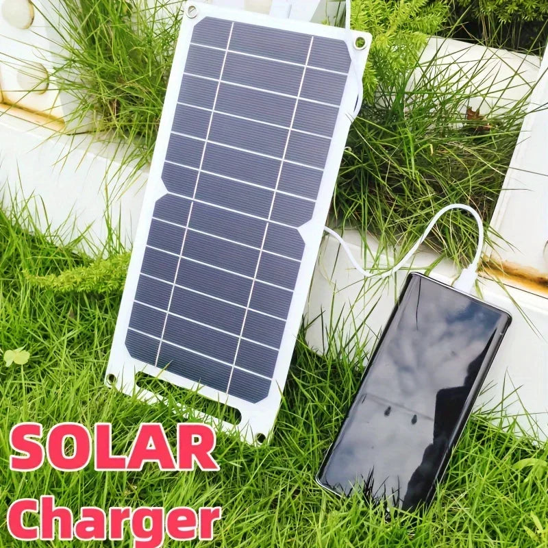 35W Portable Foldable Solar Charger Panel – Dual USB Fast Charging Power Bank for iPhone, Camping, Outdoor & Travel