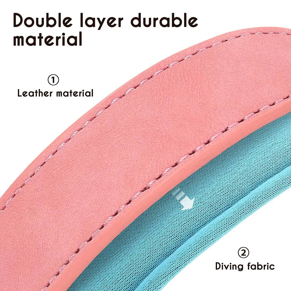 Personalized Leather Dog Collar & Leash Set