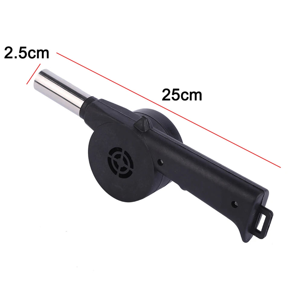 Portable BBQ Fan – Camping & Picnic Barbecue Accessory for Fast, Effortless Fire Starting & Grilling