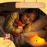 LumiFox Silicone Night Light