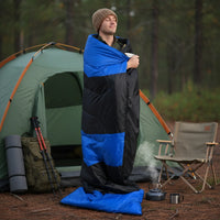 Lightweight Waterproof Backpacking Sleeping Bag – Compact Envelope Design for Cold & Warm Weather Camping & Hiking | Portable Outdoor Sleeping Bag