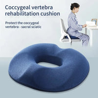 PosturaEase Memory Foam Seat Cushion | Ergonomic Coccyx & Spine Support