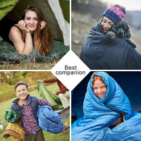 Ultralight Waterproof 4 Season Sleeping Bag – Warm Envelope Backpacking Sleeping Bag That Outlasts Every Condition | Camping, Hiking & Outdoor Travel